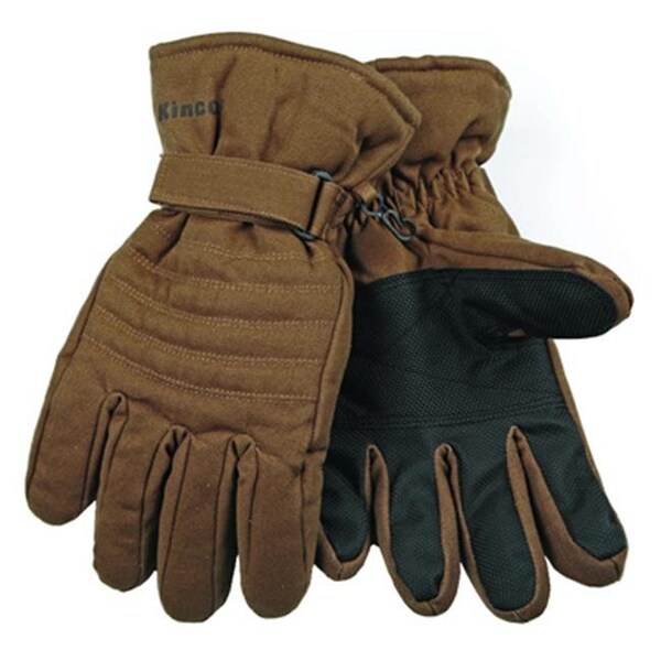 Kinco Kinco International 1170-M Brown Duck Ski Glove; Medium 199427 - main